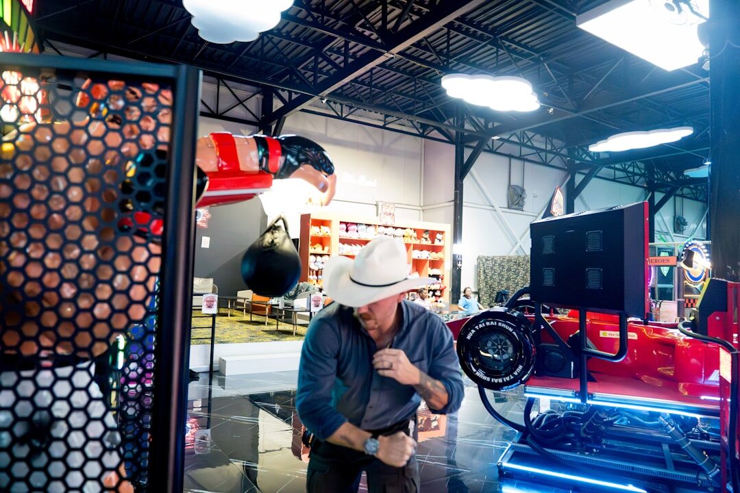Team of technicians reviewing studio equipment plan